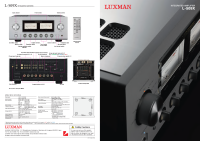 Luxman L509X-Brochure